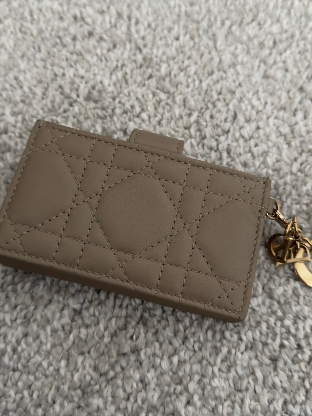 Lady Dior card holder